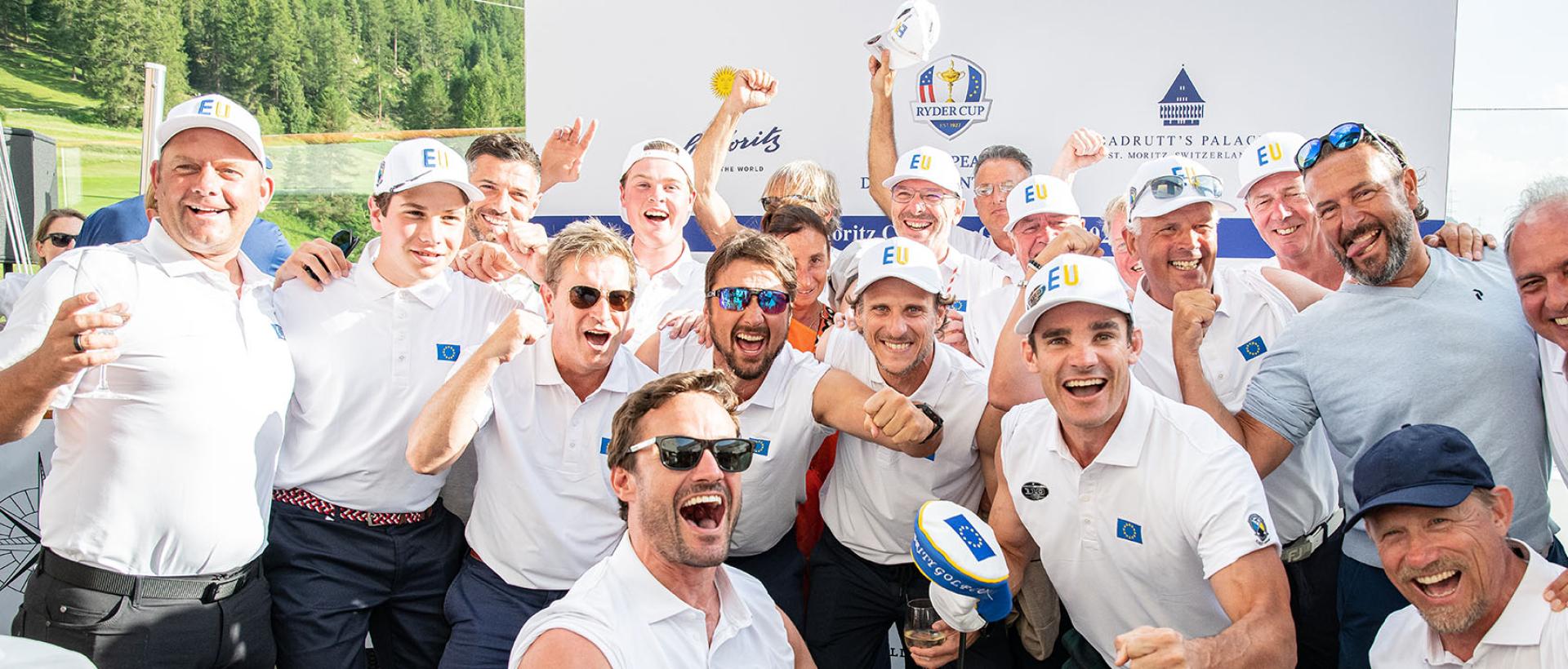 St. Moritz Celebrity Golf Cup Team Europe 2022